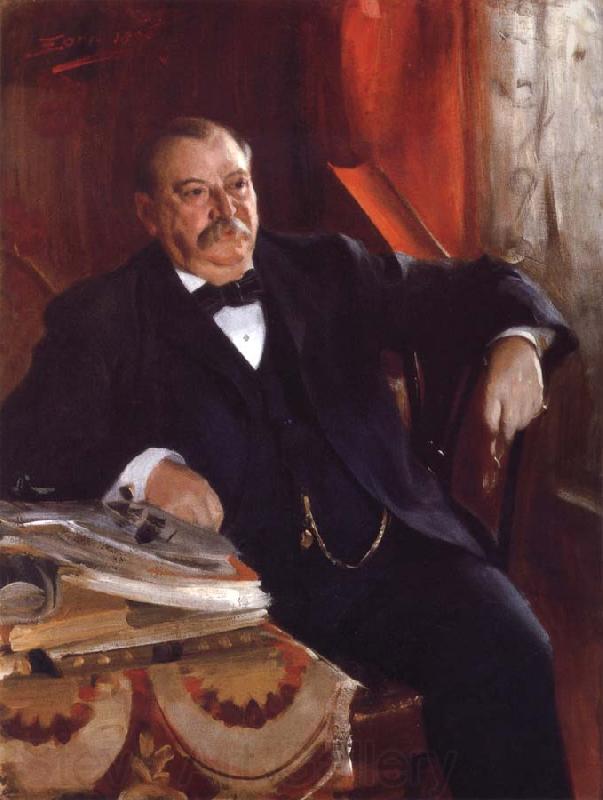 Anders Zorn President Grover Cleveland